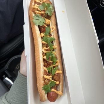 Tiki Chick - Foot Long Hawaiian Chili Dog - Breakfast & Brunch Near Me - New York, New York