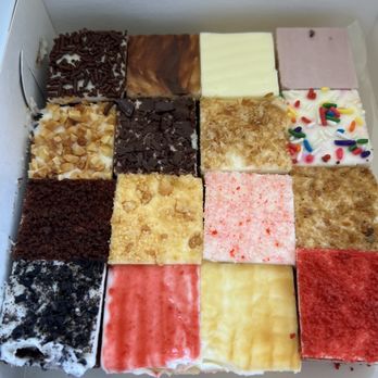 Palermo's Cafe & Bakery - 16 flavors in cake tasting box - Pizza Near Me - Little Ferry, New Jersey Palermo's Cafe & Bakery - 16 flavors in cake tasting box - Pizza Near Me - Little Ferry, New Jersey