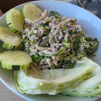 Coast Thai Way - Laap chicken - Thai Near Me - Encinitas, California Coast Thai Way - Laap chicken - Thai Near Me - Encinitas, California