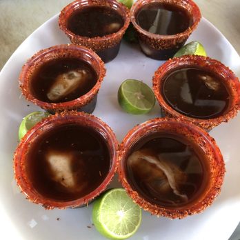 Broski Mariscos - Oyster shots - Seafood Near Me - Delano, California Broski Mariscos - Oyster shots - Seafood Near Me - Delano, California