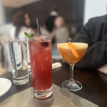 Cafeteria - Wild berry mojito and cafeteria cosmo - New American Near Me - New York, New York Cafeteria - Wild berry mojito and cafeteria cosmo - New American Near Me - New York, New York