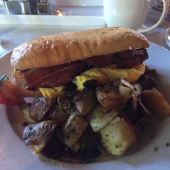 Eat. - The truffle egg sandwich. Added avocado but comes with bacon! - New American Near Me - Las Vegas, Nevada