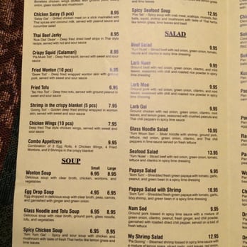 My Thai - Menu Page 1(Take Out Menu) - Thai Near Me - Pahrump, Nevada My Thai - Menu Page 1(Take Out Menu) - Thai Near Me - Pahrump, Nevada