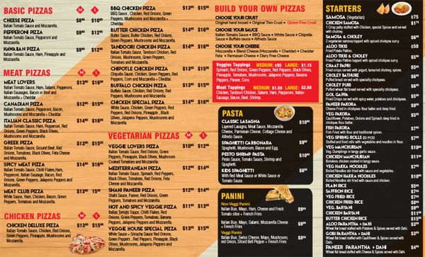 Menu photo 6 Lovely Pizza Edmonton, AB