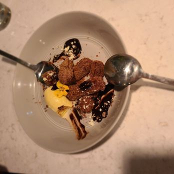 Shift Kitchen & Bar - Mint Chocolate Churro. Thin mints at their best. - New American Near Me - Flagstaff, Arizona