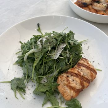 Centrale Italia - Arugula salad with added salmon - Italian Near Me - Dallas, Texas Centrale Italia - Arugula salad with added salmon - Italian Near Me - Dallas, Texas