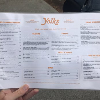 Yolks - Menu - Breakfast & Brunch Near Me - Vancouver, British Columbia Yolks - Menu - Breakfast & Brunch Near Me - Vancouver, British Columbia