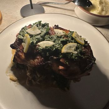The Caledonian - Roasted chicken - Seafood Near Me - Pacific Grove, California
