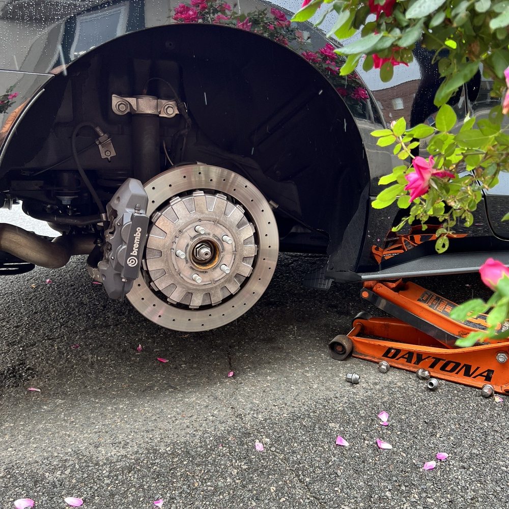 Tire repair.