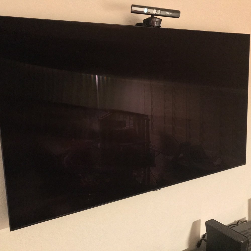 Superior HDTV Installation - QLED 65" Samsung TV Installed - Home Theatre Installation Near Me - Dana Point, California Superior HDTV Installation - QLED 65" Samsung TV Installed - Home Theatre Installation Near Me - Dana Point, California