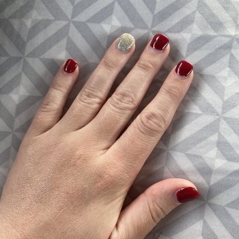 Unique Nails - This basically a month after getting my nails done and still look amazing (even though they are grown out)! - Nail Salons Near Me - Harahan, Louisiana