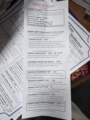 Menu photo 2 One House Bakery Benicia, CA