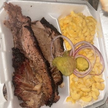 Johnny Apples Bbq - Brisket plate (one meat) - Barbeque Near Me - Houston, Texas Johnny Apples Bbq - Brisket plate (one meat) - Barbeque Near Me - Houston, Texas