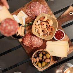 Pax Wines - Local cheese & salumi board.