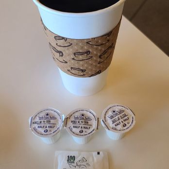 Tia's Denver - Chocolate Piñon Coffee by Black Mesa ($2.95)  04-13-2023 - Mexican Near Me - Denver, Colorado