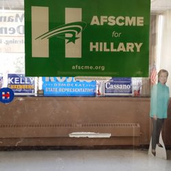 Manchester Democratic Headquarters - Making calls! #FiredUpandReadytoGo