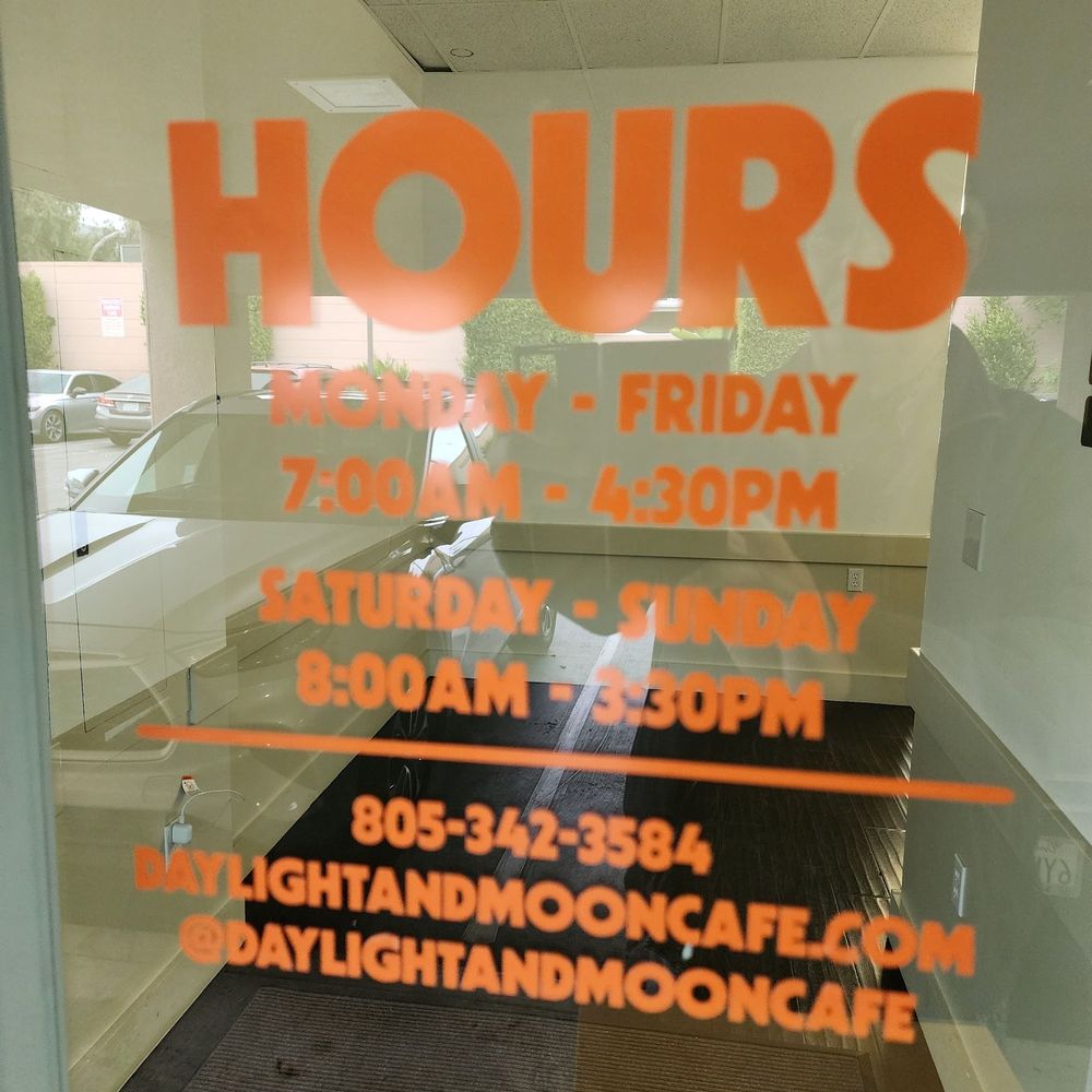 Daylight & Moon Cafe - Open every day. - Coffee & Tea Near Me - Ventura, California