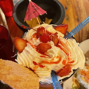Maria Bonita - Strawberry colada (virgin - no alcohol) - Mexican Near Me - Orem, Utah