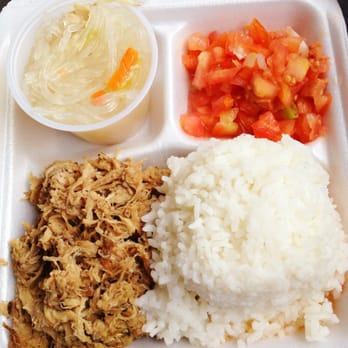 The Fish Express - Kailua pork plate with Lomi Lomi salmon - Hawaiian Near Me - Lihue, Hawaii The Fish Express - Kailua pork plate with Lomi Lomi salmon - Hawaiian Near Me - Lihue, Hawaii