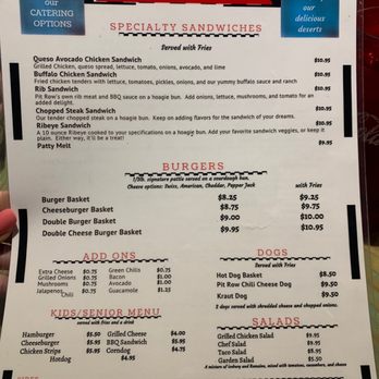 Pit Row Pit Stop - Menu (newest on yelp 4/22) - Diners Near Me - Livingston, Texas