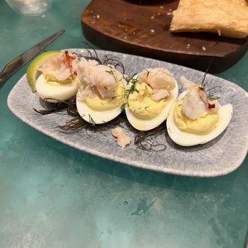 The Beach House - Lobster Deviled Eggs - Asian Fusion Near Me - Koloa, Hawaii