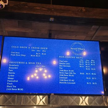 Seoul Blues Coffee and Dessert - Coffee & Tea Near Me - Annapolis, Maryland