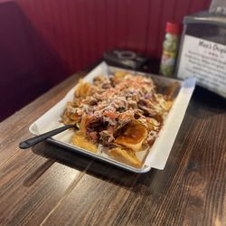 Moe’s Original BBQ - Redneck Nachos.