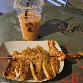 Dragon Fest - Sizzling Squid $12, Thai Iced Tea $4 - Festivals Near Me - Seattle, Washington Dragon Fest - Sizzling Squid $12, Thai Iced Tea $4 - Festivals Near Me - Seattle, Washington