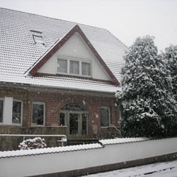 Hotel Teutonia - Hotel im Schneetreiben
