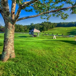 Olde Barnstable Fairgrounds Golf Course - Driving range and chipping area.