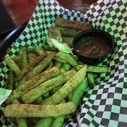 The Wheelhouse Sports Pub - French fries and Cheese Quesadilla