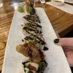 Soft shell crab sushi Soft shell crab sushi