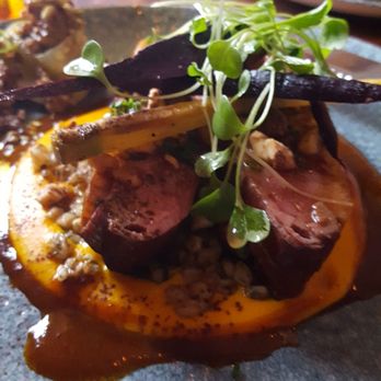 Campfire - Smoked duck dish. - New American Near Me - Carlsbad, California