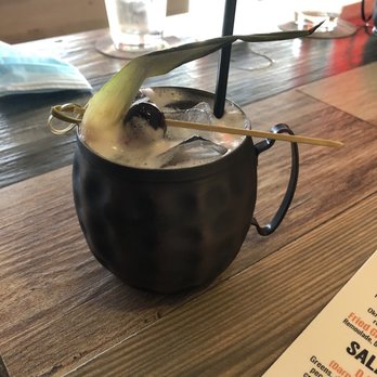 Tricky Fish - Filthy Pineapple Mule - Seafood Near Me - Fort Worth, Texas Tricky Fish - Filthy Pineapple Mule - Seafood Near Me - Fort Worth, Texas