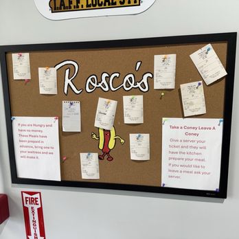 Rosco's Coney Island - Rosco's take a coney leave a coney - Coffee & Tea Near Me - Roscommon, Michigan Rosco's Coney Island - Rosco's take a coney leave a coney - Coffee & Tea Near Me - Roscommon, Michigan