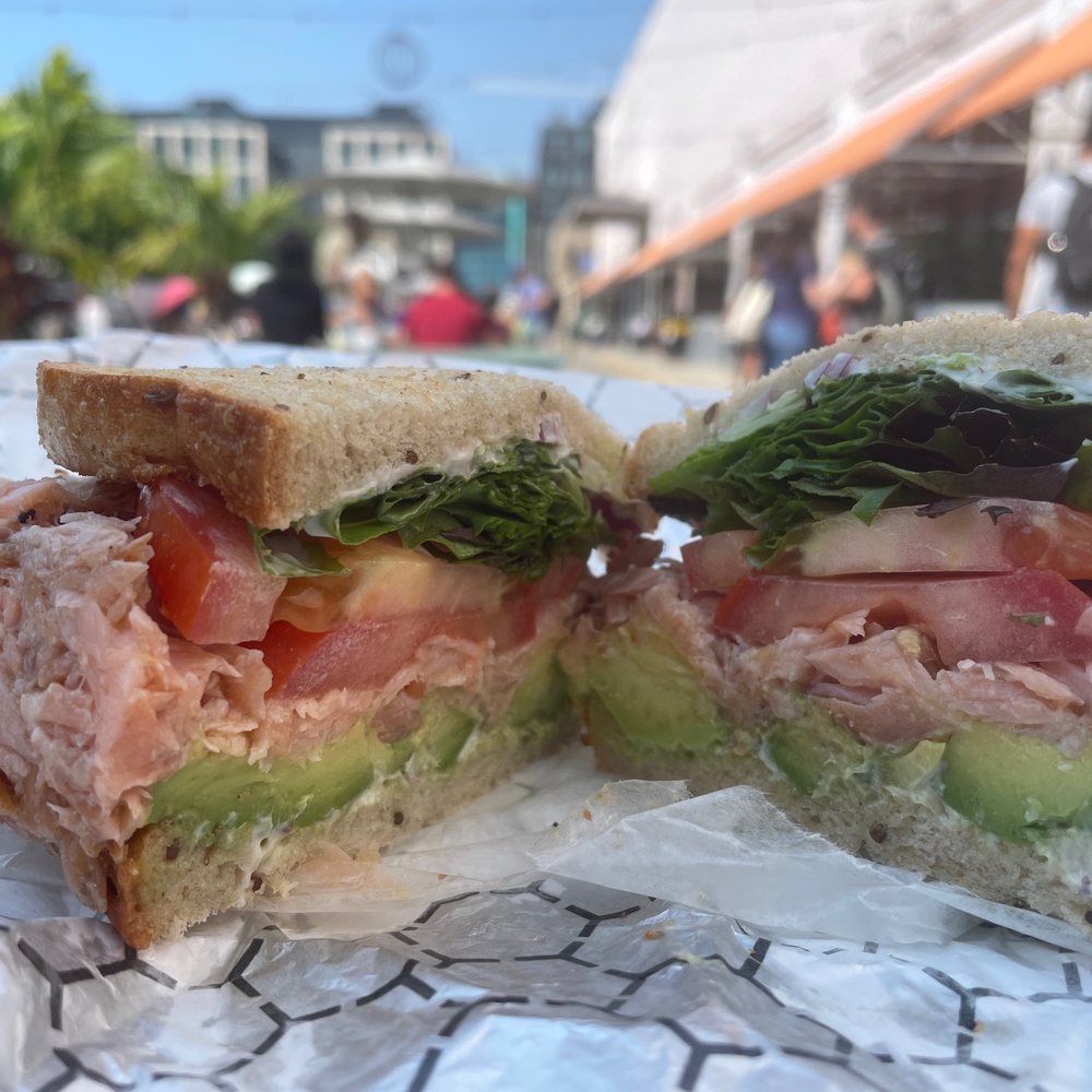 Neopol Savory Smokery - Smoked Salmon BLT Sandwich (avocado instead of bacon) - Sandwiches Near Me - Washington, DC, District of Columbia Neopol Savory Smokery - Smoked Salmon BLT Sandwich (avocado instead of bacon) - Sandwiches Near Me - Washington, DC, District of Columbia