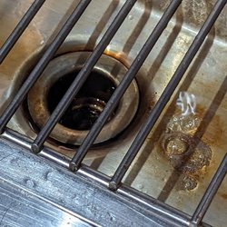 McDonald's - Drain at drink station.