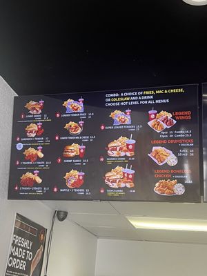 Menu photo 2 Legend Hot Chicken Hacienda Heights, CA Menu photo 2 Legend Hot Chicken Hacienda Heights, CA