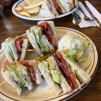 Teddy's Cafe - #1 and #4 cold sandwiches...so good and the potato salad did not disappoint! - Diners Near Me - Los Angeles, California