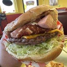 Salchicha Burger. Salchicha Burger.