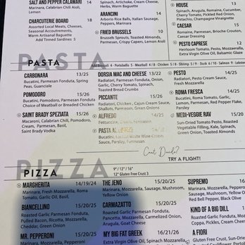 Dorsia - Menu - Italian Near Me - Milwaukee, Wisconsin Dorsia - Menu - Italian Near Me - Milwaukee, Wisconsin