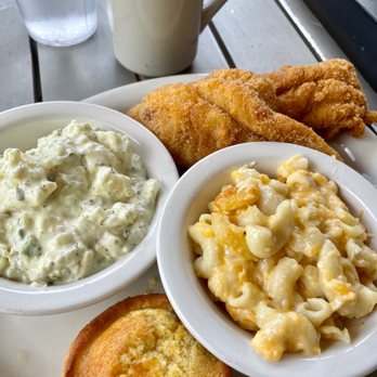 Florida Avenue Grill - Fried Catfish, potato salad, Mac and cheese, cornbread - Diners Near Me - Washington, DC, District of Columbia Florida Avenue Grill - Fried Catfish, potato salad, Mac and cheese, cornbread - Diners Near Me - Washington, DC, District of Columbia