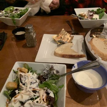 Jake's Steakhouse - We each had a dinner salad - Steakhouses Near Me - Tehachapi, California