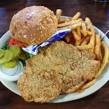 Dino's Diner - Pork tenderloin and fries - American Near Me - Cameron, Missouri Dino's Diner - Pork tenderloin and fries - American Near Me - Cameron, Missouri