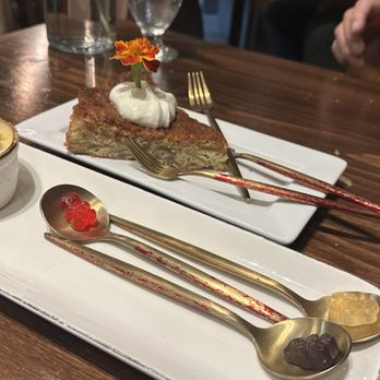 Cavas - Flan to die for & Apple pie. - Spanish Near Me - Milwaukee, Wisconsin
