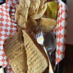 Richbar Taproom - Ham and Brie sandwich