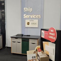 Staples - ship area