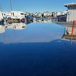 Trailer Villa - Flooded because unmaintained drains