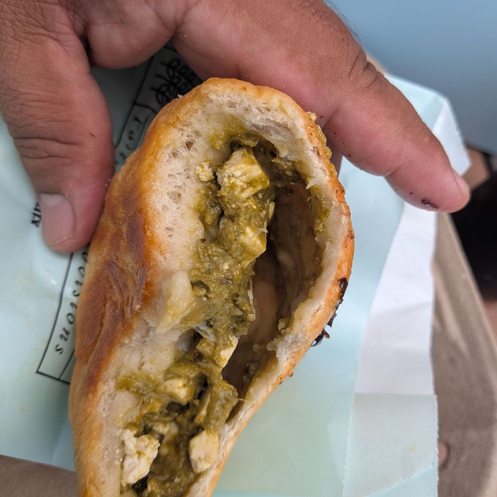 EaDough - Interior, saag paneer kolache - Bakeries Near Me - Houston, Texas