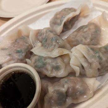 Lin & Daughters - Pork and scallion dumplings - Chinese Near Me - New York, New York Lin & Daughters - Pork and scallion dumplings - Chinese Near Me - New York, New York